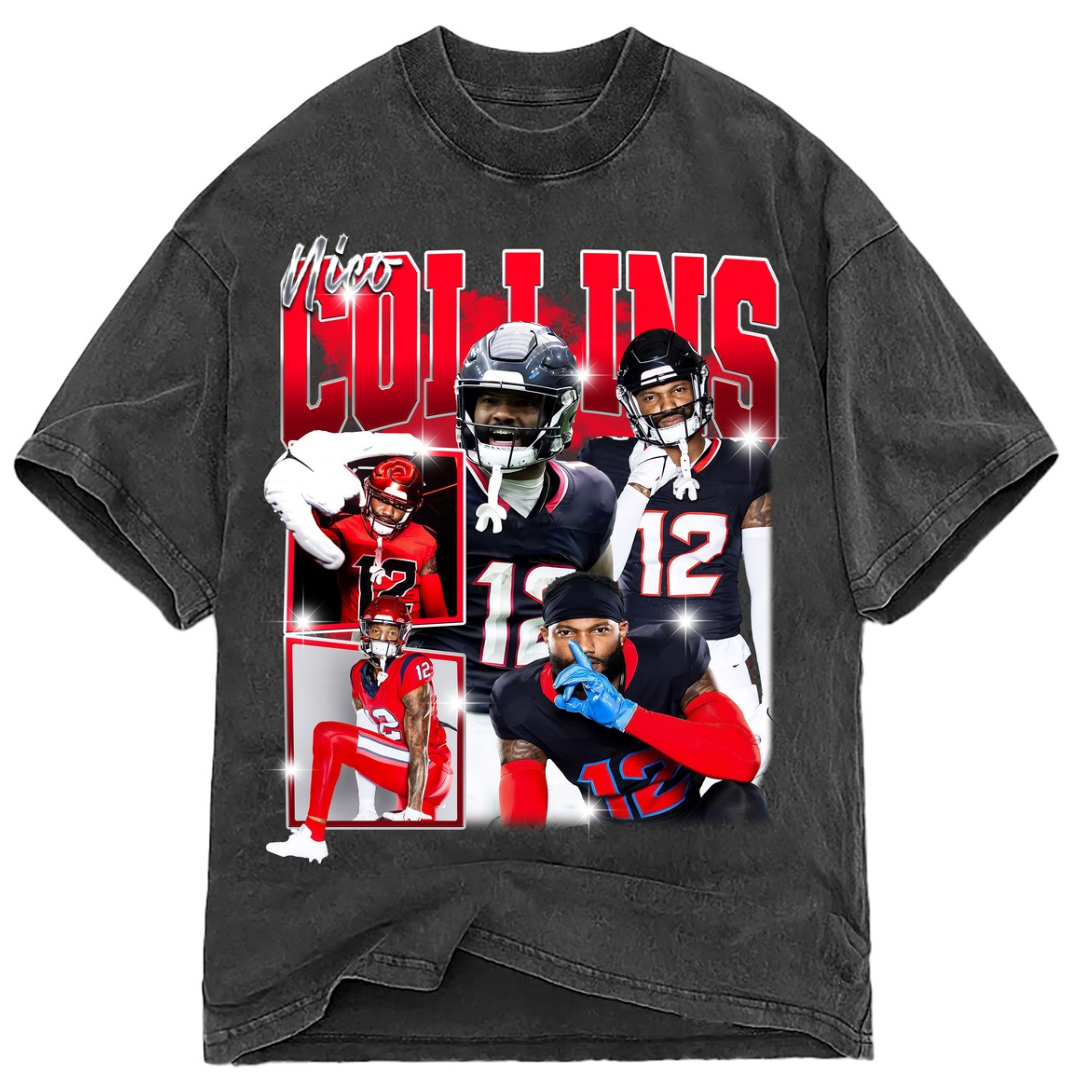 Nico Collins Texans Graphic T-Shirt