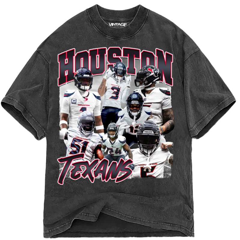 Texans White Out T-Shirt - VINTAGE HOUSTON
