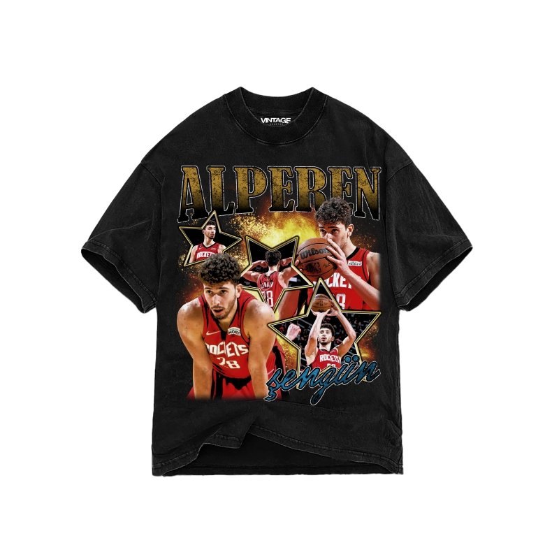 Alperen Şengün T-Shirt - VINTAGE HOUSTON