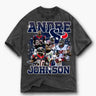 Andre Johnson 5 Star T-Shirt - VINTAGE HOUSTON