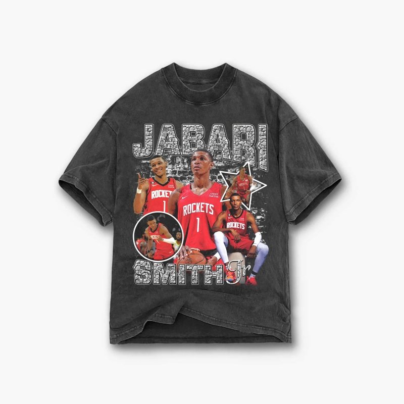 Jabari Smith Jr T-Shirt - VINTAGE HOUSTON