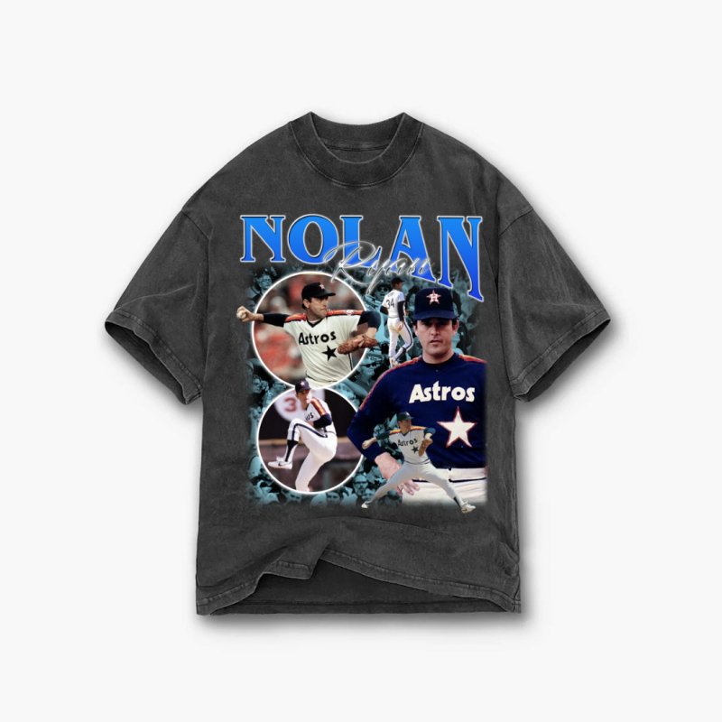 Nolan Ryan T-Shirt - VINTAGE HOUSTON